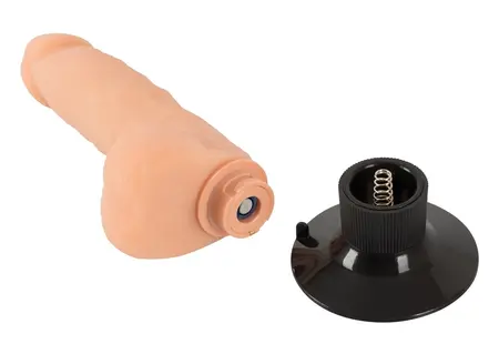 Nature Skin Vibe M Intimate Machine with Suction Cup 21cm Beige