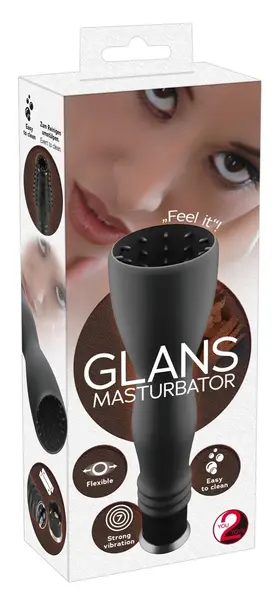 You2Toys Glans Vibrator 7 Modes - Soft Touch Intimate Device, 23 cm