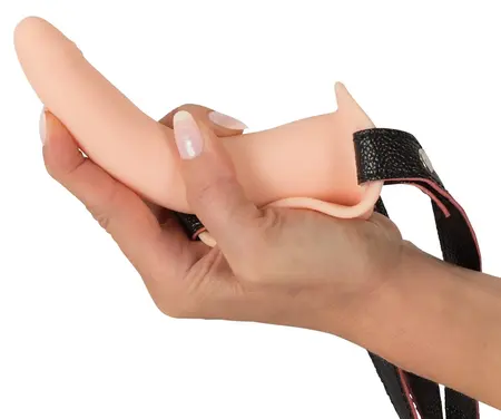 You2Toys Vibrirajući Strap-On Sistem, Podesivi Pojas, 15.7 cm, Crna