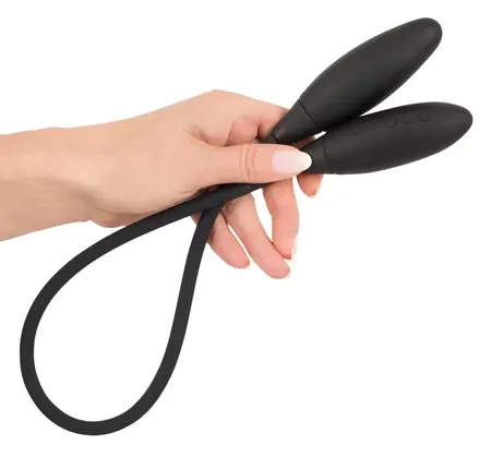 Couples Choice Double Vibrating Flexible Intimate Massager, 65cm, Purple