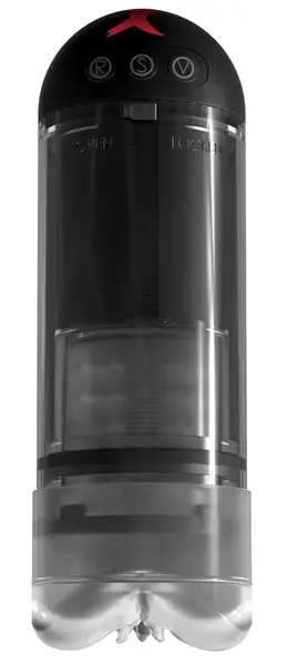 PDX Elite Extender Pro Podesivi Providni Vibrirajući Pump 14.5cm