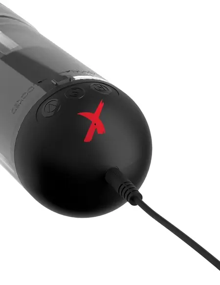 PDX Elite Extender Pro Podesivi Providni Vibrirajući Pump 14.5cm