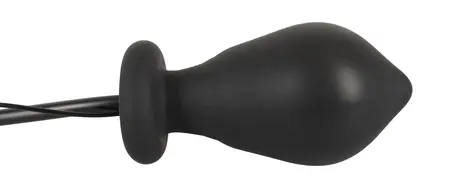 You2Toys Naduvavajući Vibrirajući Čep 7 Modova Crna 12.2cm Silikon