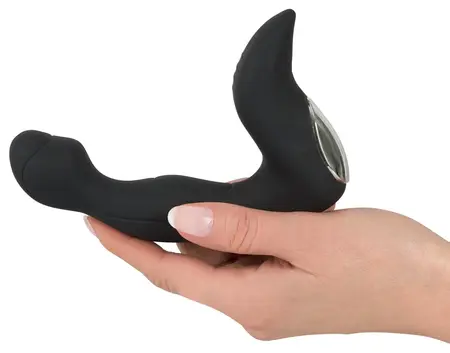 You2Toys Rechargeable Prostate Massager with Perineum System, Black, 14.3 cm