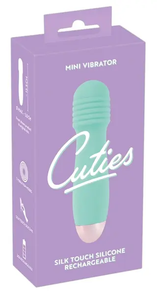 Cuties Mini Vibrator Zeleni - Kompaktni Vodootporni Intimni Uređaj 12.5 cm