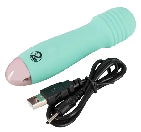 Cuties Mini Vibrator Zeleni - Kompaktni Vodootporni Intimni Uređaj 12.5 cm