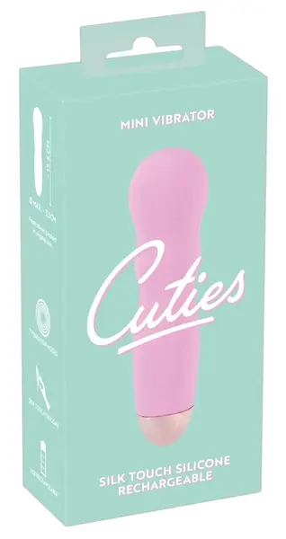 You2Toys Cuties Mini Vibrator Roze - Kompaktni Vodootporni 7 Modova