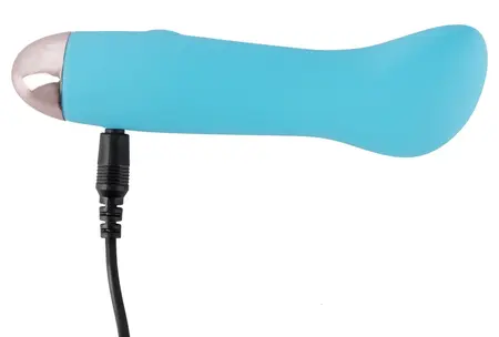 Cuties Mini Vibrirajući Uređaj Plavi 7-Modni USB Punjiv Vodootporan 12.9cm