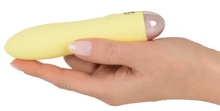 Cuties Mini Intimni Masažer Zuti 7 Rezima Vodootporan 13.2 cm