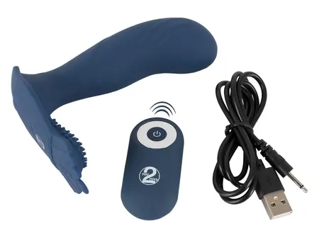 You2Toys Prostate Massager 10-Mode Silicone with Remote 11.7 cm Black