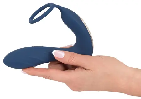 You2Toys Vibrirajuci Silikonski Prostate Sistem sa Daljinskim, Crni, 14.5 cm