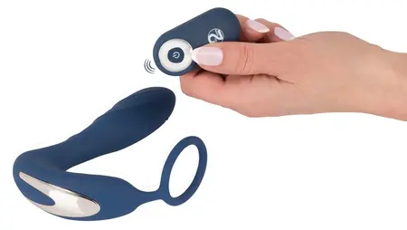 You2Toys Vibrirajuci Silikonski Prostate Sistem sa Daljinskim, Crni, 14.5 cm