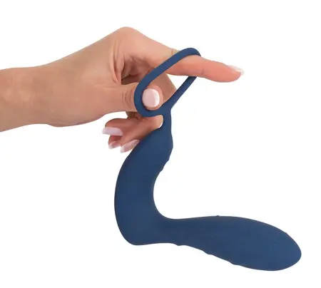 You2Toys Vibrirajuci Silikonski Prostate Sistem sa Daljinskim, Crni, 14.5 cm