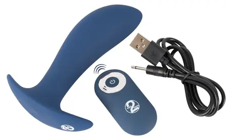 You2Toys Power Plug Vibrirajuci Analni Uredjaj sa Daljinskim 12cm Crni