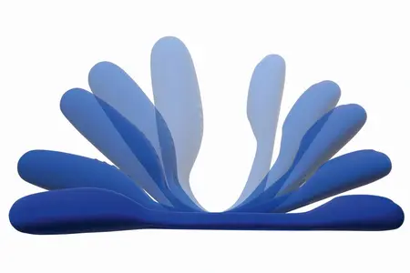 BeauMents Flexxio Blue Flexible Dual-Motor Intimate Device 19.5 cm