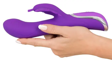 Sweet Smile Rotating Butterfly Rechargeable Intimate Device 23cm Pink