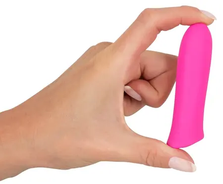 Sweet Smile Power Mini Vibrator 8.5cm Silikonski Punjiv Roze