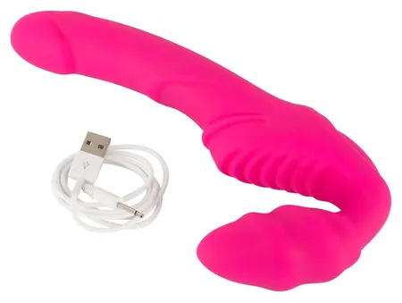 You2Toys Bez Remena Vibrirajuci Dvostruki Sistem Silikon Ljubicasti 22cm