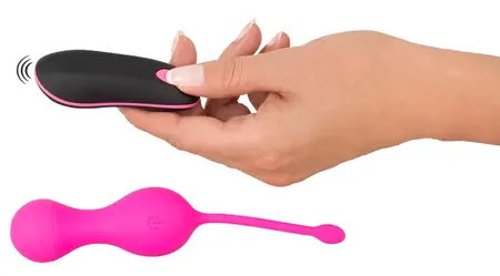 Sweet Smile RC Dvostruki Sistem Loptice Silikon Punjiv Roze 16.4cm