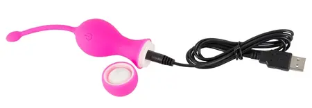 Sweet Smile RC Dvostruki Sistem Loptice Silikon Punjiv Roze 16.4cm