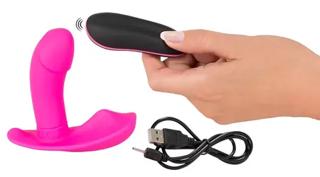 Sweet Smile RC Punjivi Panty Vibe - Daljinski Upravljac, Silikon, Roze