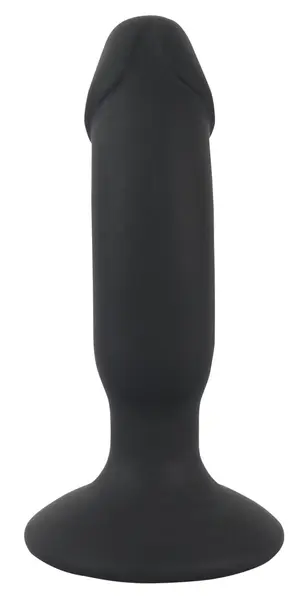 Black Velvets Punjivi Fleksibilni Intimni Plug 14cm - 7 Rezima, Crni