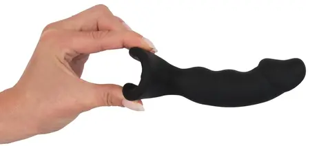 Black Velvets Punjivi Fleksibilni Intimni Plug 14cm - 7 Rezima, Crni