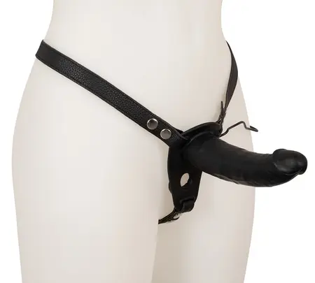 You2Toys Double Thruster Adjustable Harness System Black 17cm & 9.3cm