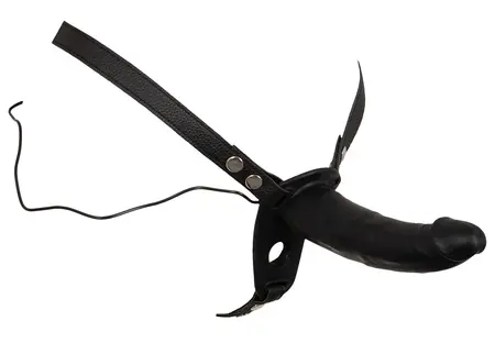 You2Toys Double Thruster Adjustable Harness System Black 17cm & 9.3cm