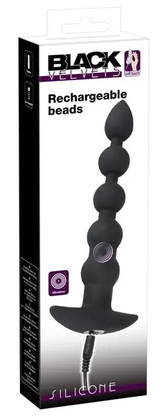 Black Velvets Bea 7-Modni Intimni Sistem Kuglica, Silikon, Punjiv