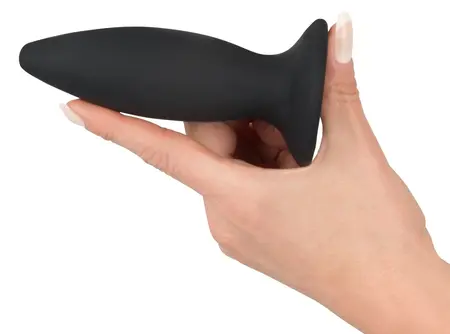 Black Velvets Plug M Rechargeable Intimate Massager, 7 Modes, Black