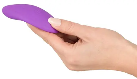 Sweet Smile Rechargeable Touch - Compact Silicone Lay-On Massager, Pink