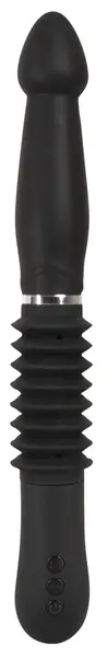 You2Toys Push It Rechargeable Intimate Thrusting Black Device 30cm