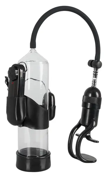 MrBoner Power Pump Vibrating Cylinder with Adjustable Vacuum 24.5 cm