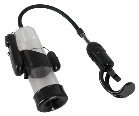 MrBoner Power Pump Vibrating Cylinder with Adjustable Vacuum 24.5 cm