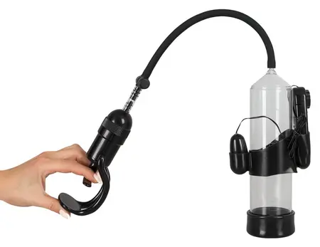 MrBoner Power Pump Vibrating Cylinder with Adjustable Vacuum 24.5 cm