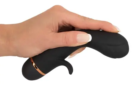 You2Toys Bendy Flexible Vibrator Black 20 Modes Silicone 16.4cm