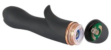 You2Toys Bendy Flexible Vibrator Black 20 Modes Silicone 16.4cm