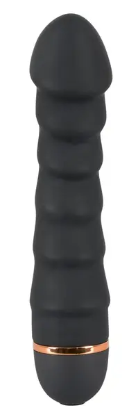 You2Toys Bendy Ripple Fleksibilni Crni Vibrator, 20 Modova, 16.5 cm