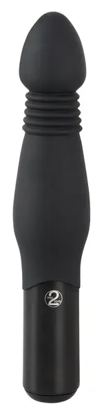 You2Toys Crna Analna Mašina sa Pokretom, 23.5 cm, 7 Modova, Silikon