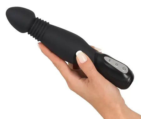 You2Toys Crna Analna Mašina sa Pokretom, 23.5 cm, 7 Modova, Silikon