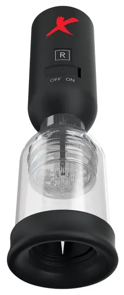 PDX Elite Tip Teazer Power Pump Intimni Usisni Trener Crni 24.2 cm
