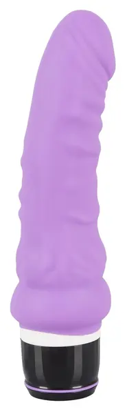 Vibra Lotus Silicone Intimate Massager 7 Modes Purple 17.8 cm
