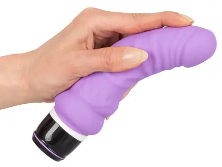 Vibra Lotus Silicone Intimate Massager 7 Modes Purple 17.8 cm