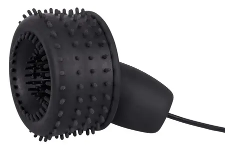 Sweet Smile Glans Vibrating Device Black, 10 Modes, Compact Size