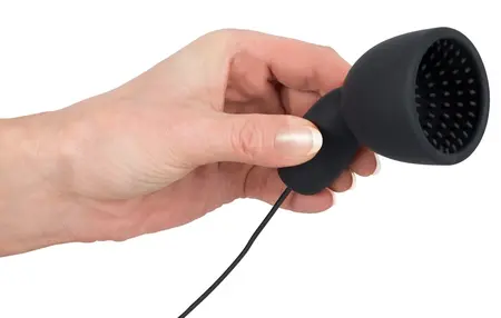Sweet Smile Glans Vibrating Device Black, 10 Modes, Compact Size