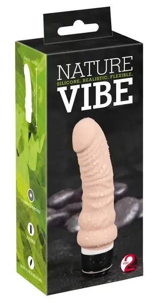 You2Toys Nature Vibe Silikonski Model, 7-Modni Vibrirajući, 17.8 cm