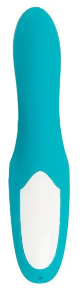 Javida Vibrator Turquoise Dual-Motor 18.4 cm Silicone Intimate Device