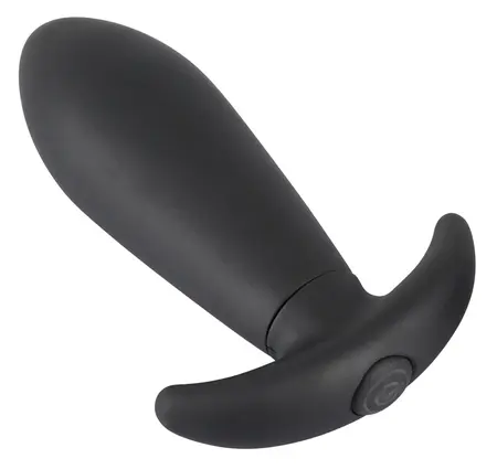 You2Toys Black RC Vibro Plug - Remote-Controlled Silicone Plug 12cm