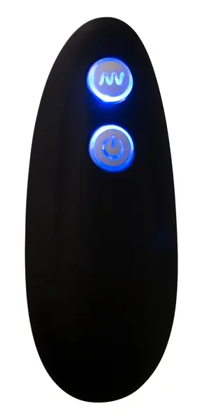 You2Toys Black RC Vibro Plug - Remote-Controlled Silicone Plug 12cm